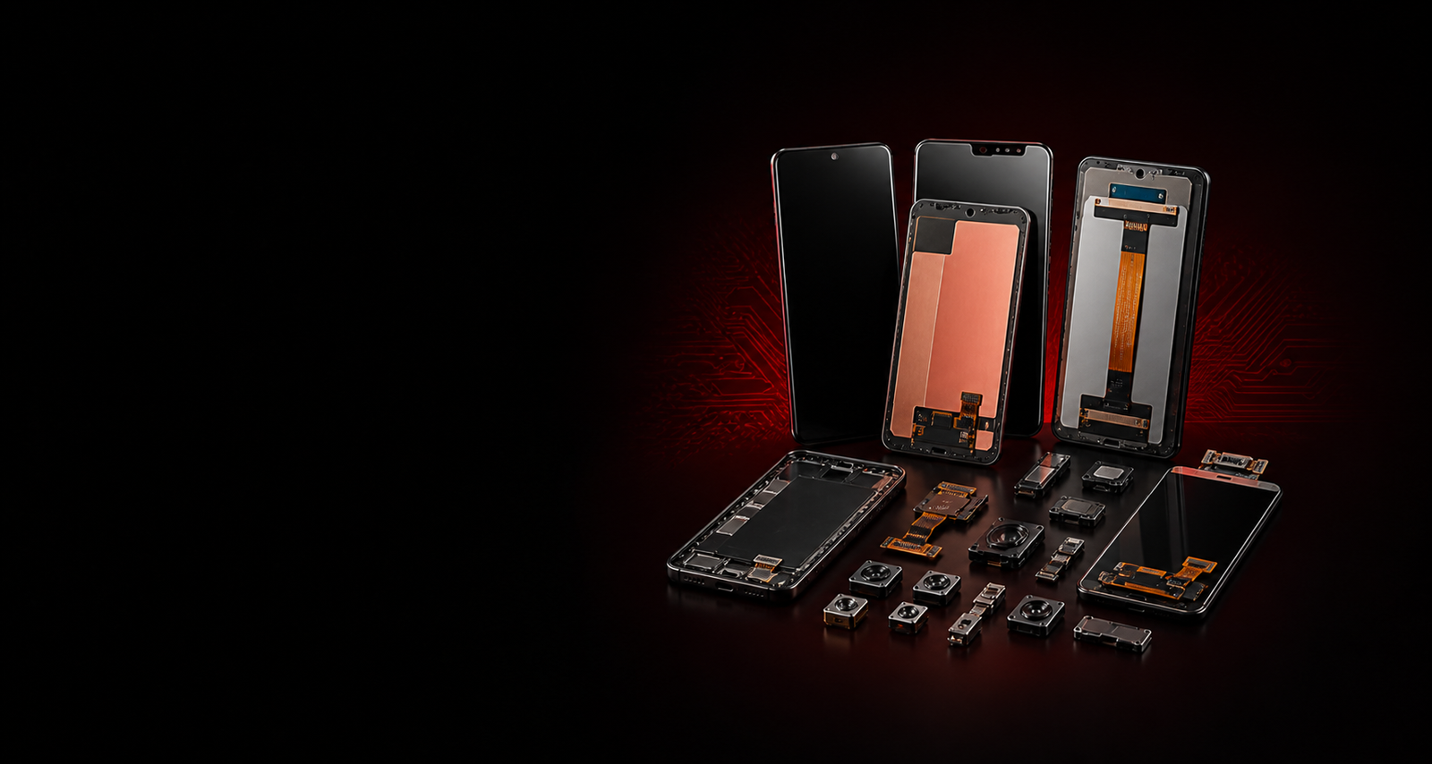 Quality smartphone replacement parts