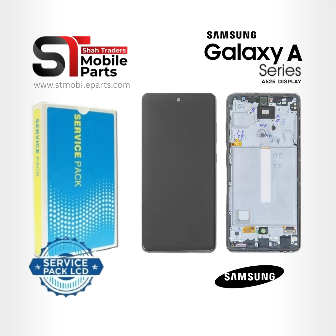 Samsung Galaxy A52 (Black) Service Pack LCD Screen Display