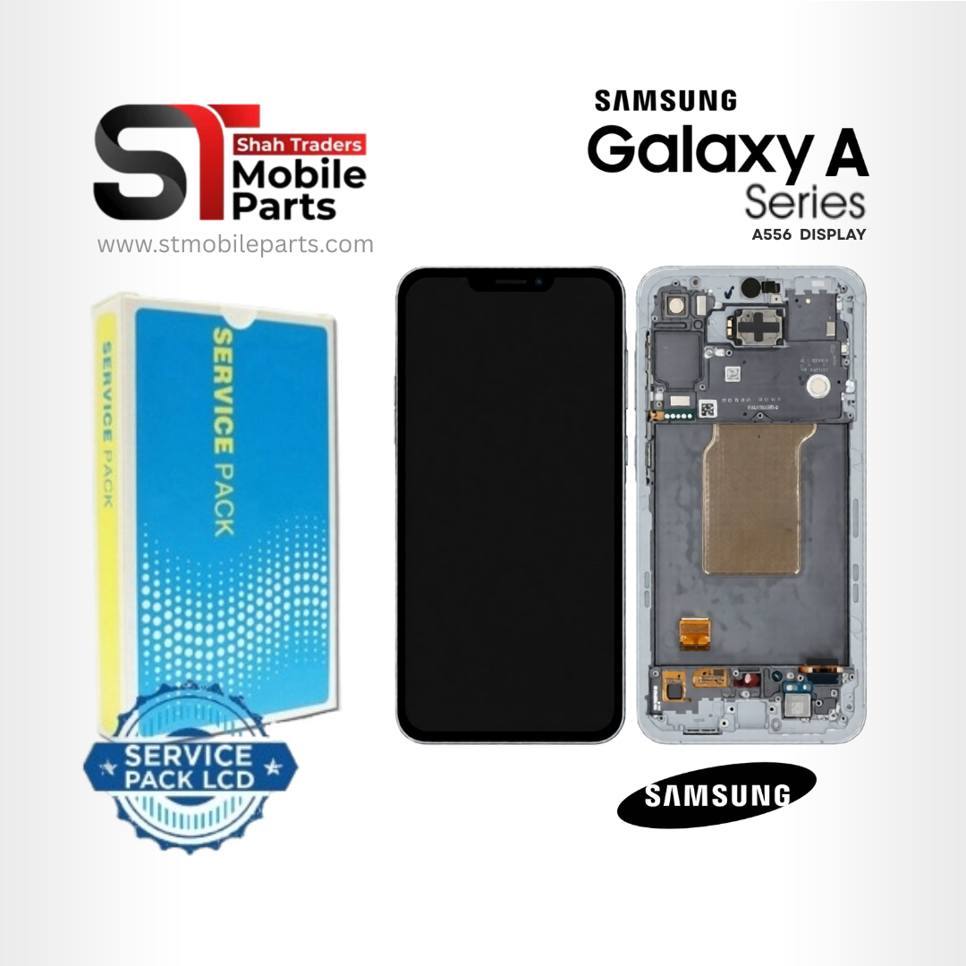 Samsung Galaxy A55 (Blue) Service Pack LCD Screen Display