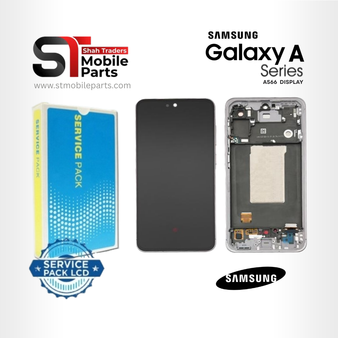 Samsung Galaxy A56 (Pink) Service Pack LCD Screen Display