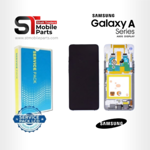 Samsung Galaxy A80 (Silver) Service Pack LCD Screen Display
