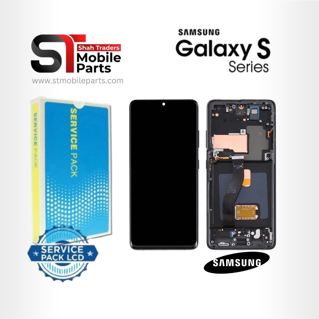 Samsung S21 FE Service Pack LCDs (Black color)