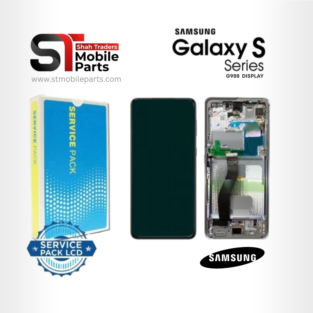 Samsung S21 Ultra Black color Service Pack LCDs