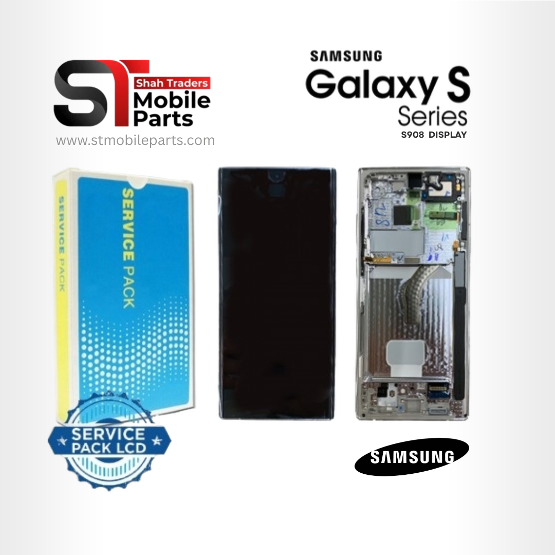 Samsung S22 Ultra Silver color Service Pack LCDs