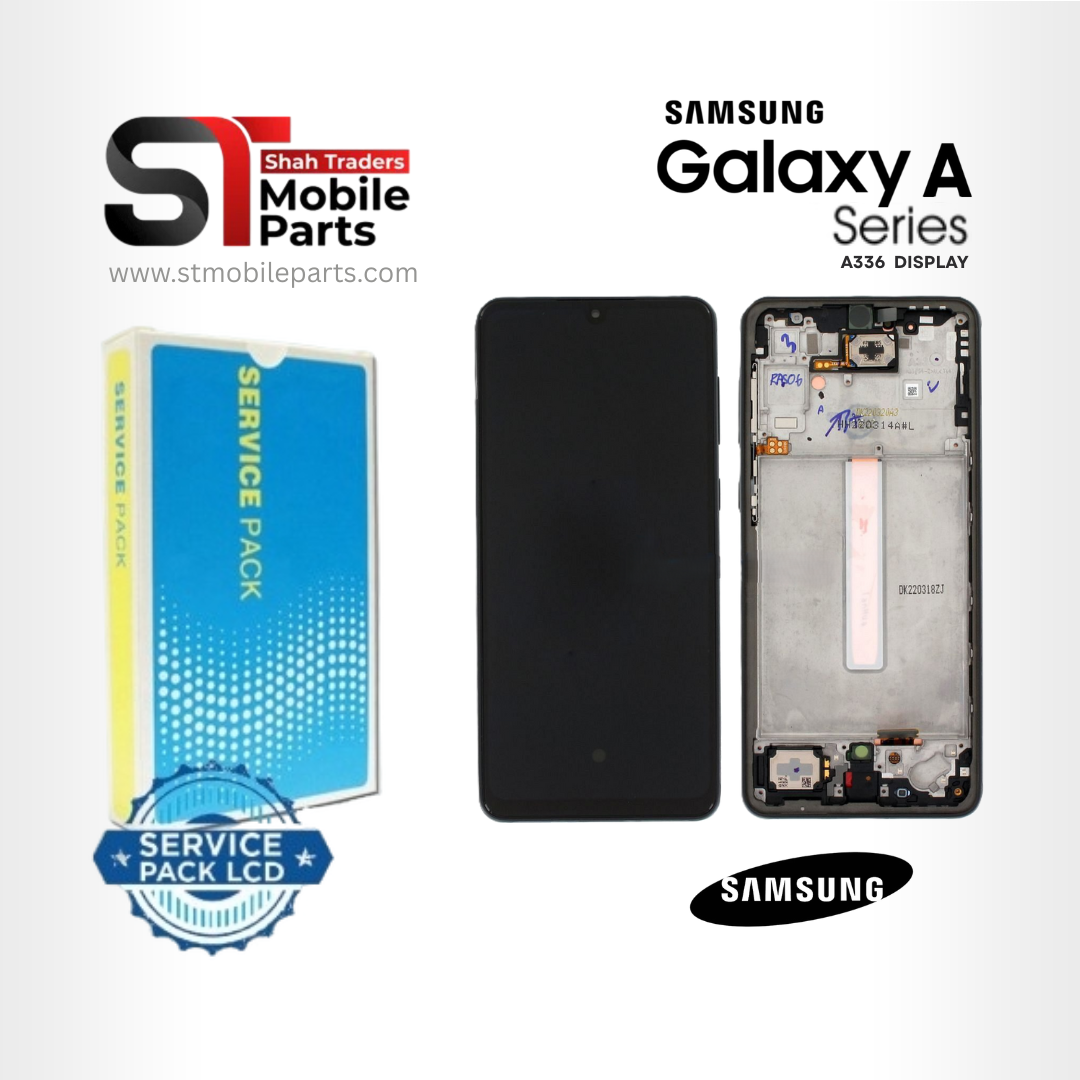 Samsung A33 Colour Black Service Pack LCDs