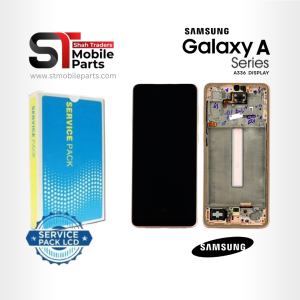 Samsung A33 Colour Gold Peach Service Pack LCDs