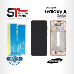 Samsung A33 Colour Peach Gold Service Pack LCDs