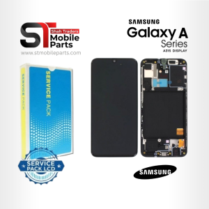 Samsung A31 Colour Black Service Pack LCDs