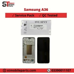 Samsung Galaxy A36 A366 LCD Display Touchscreen Original Service Pack White