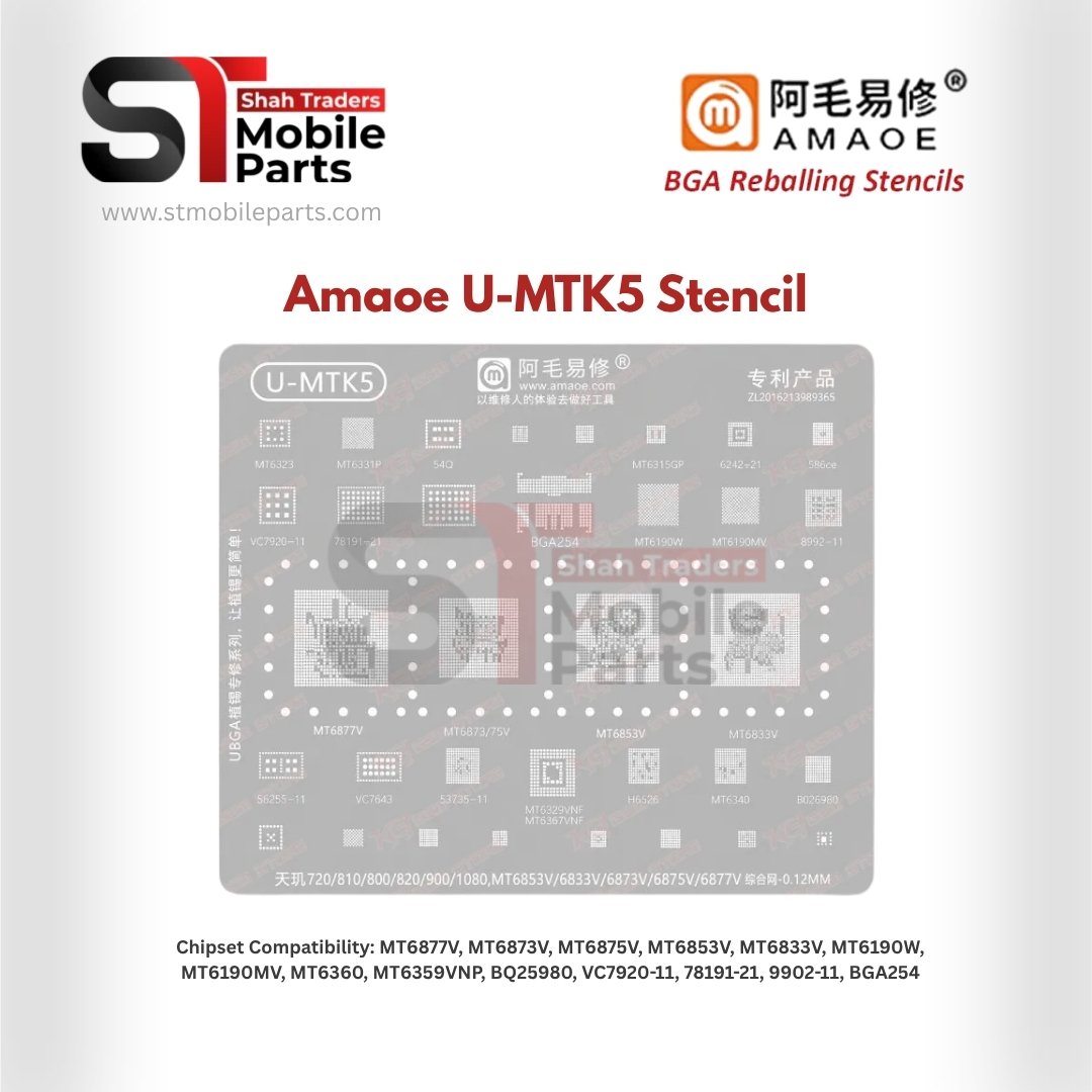 Amaoe U-MTK5 MTK Reballing Stencil Price