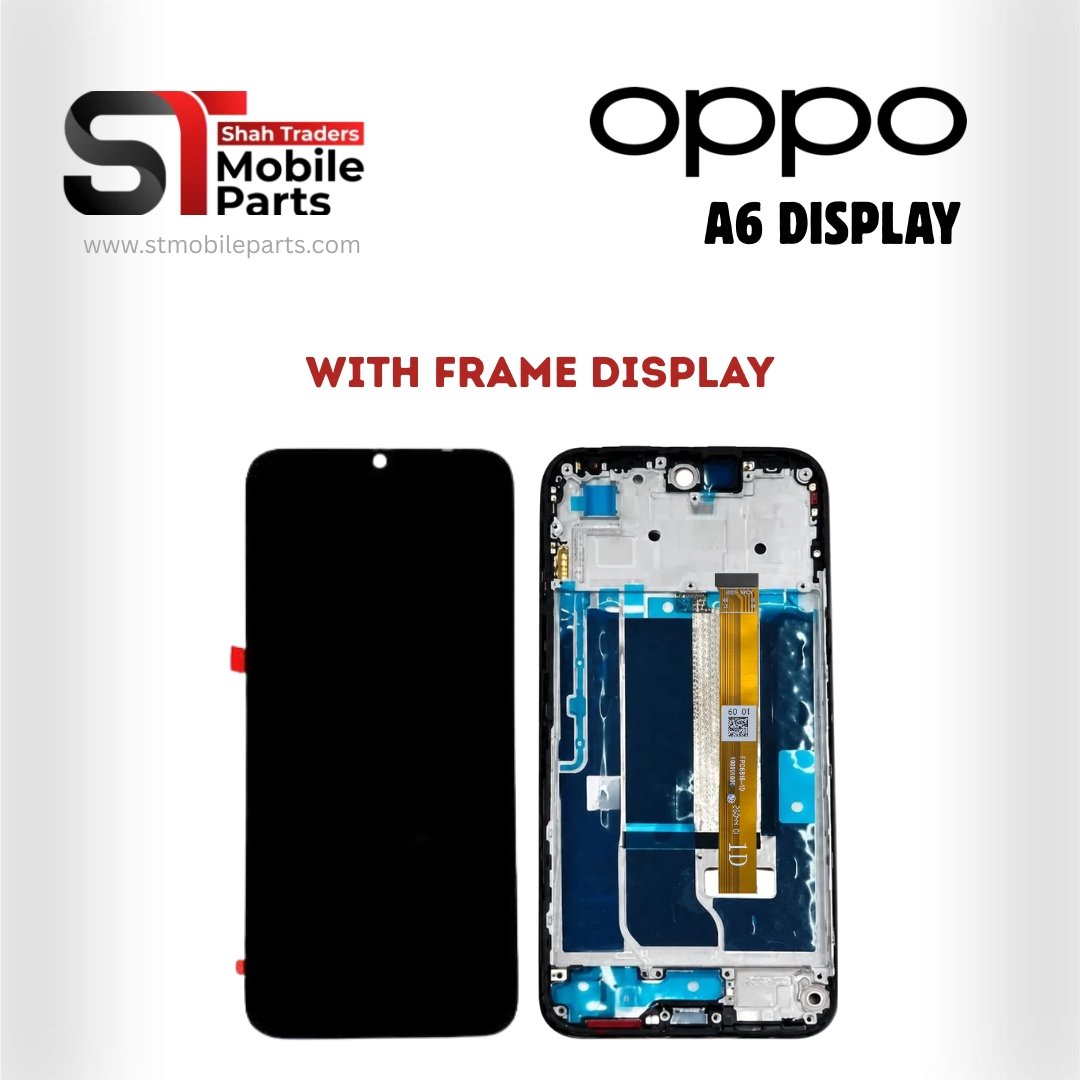 OPPO A6 LCD Screen With Frame Complete Display Replacement